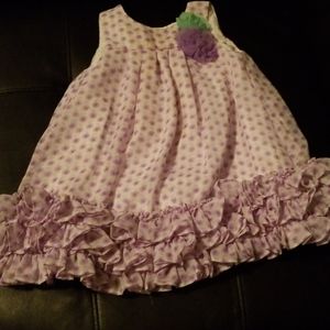 Pippa & Julie Lavender Flower Dress